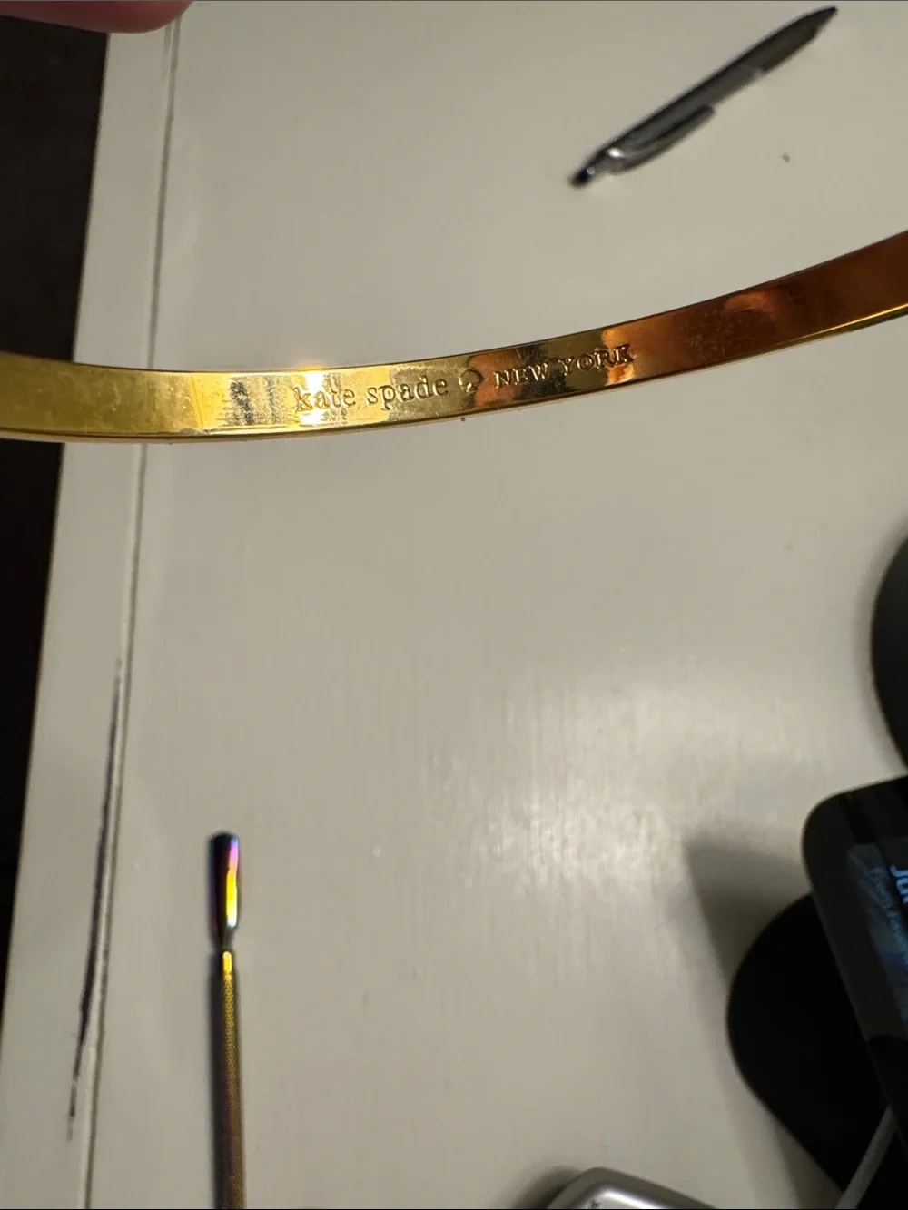 Kate Spade Gold-Tone Bangle Bracelet